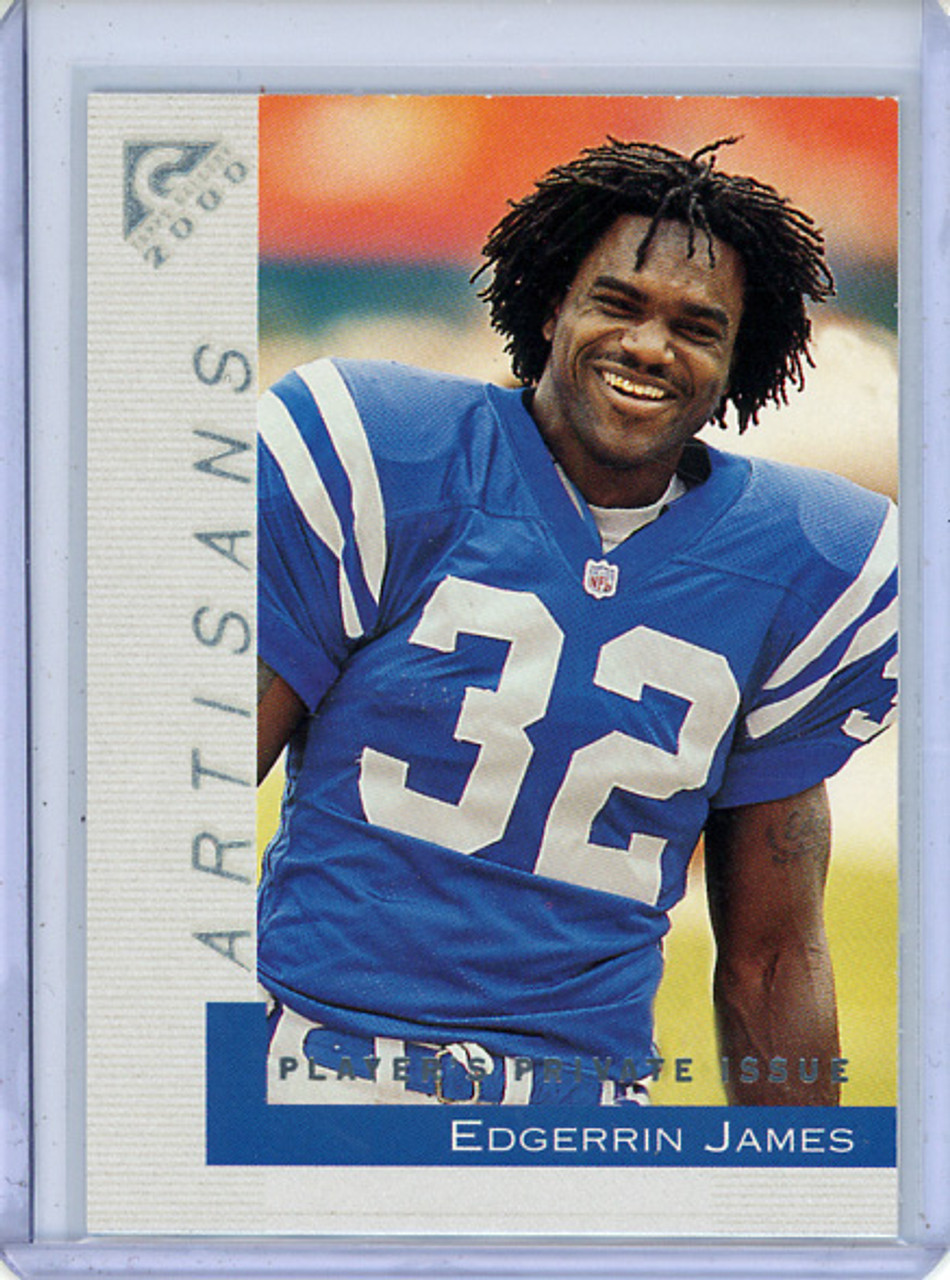 Edgerrin James 2000 Gallery #145 Artisans Player's Private Issue (#067/250) (CQ)