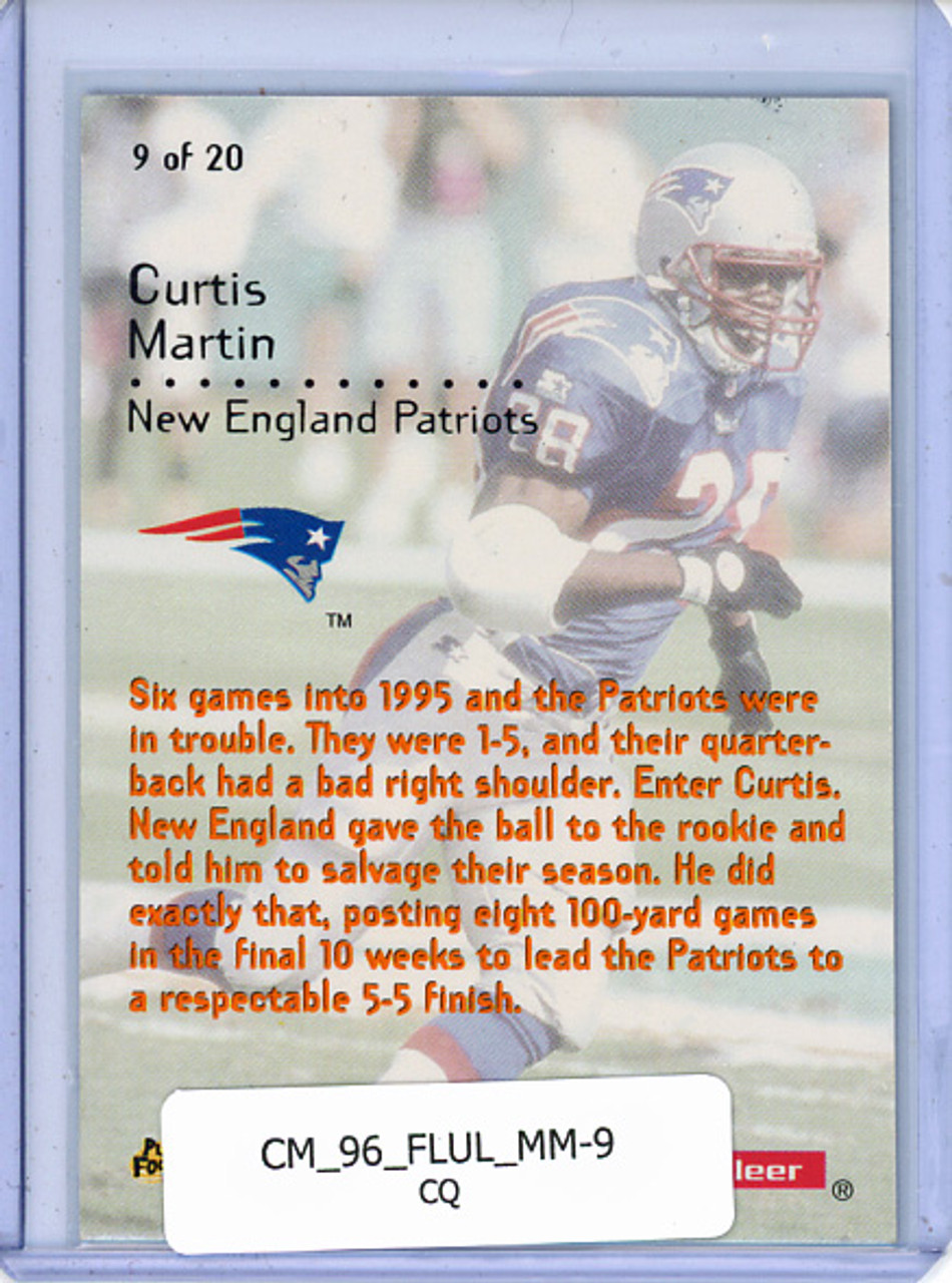 Curtis Martin 1996 Ultra, Mr. Momentum #9 (CQ)