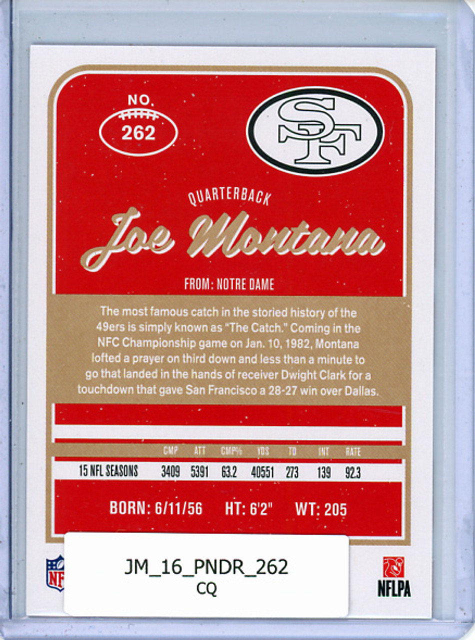 Joe Montana 2016 Donruss #262 (CQ)