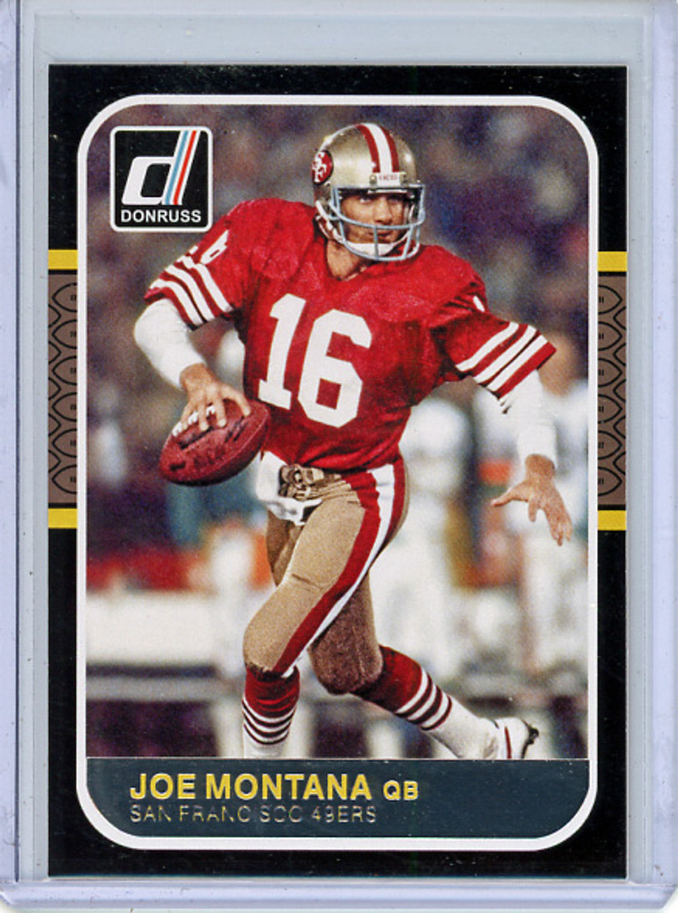 Joe Montana 2016 Donruss, 1987 Classics #7 (CQ)