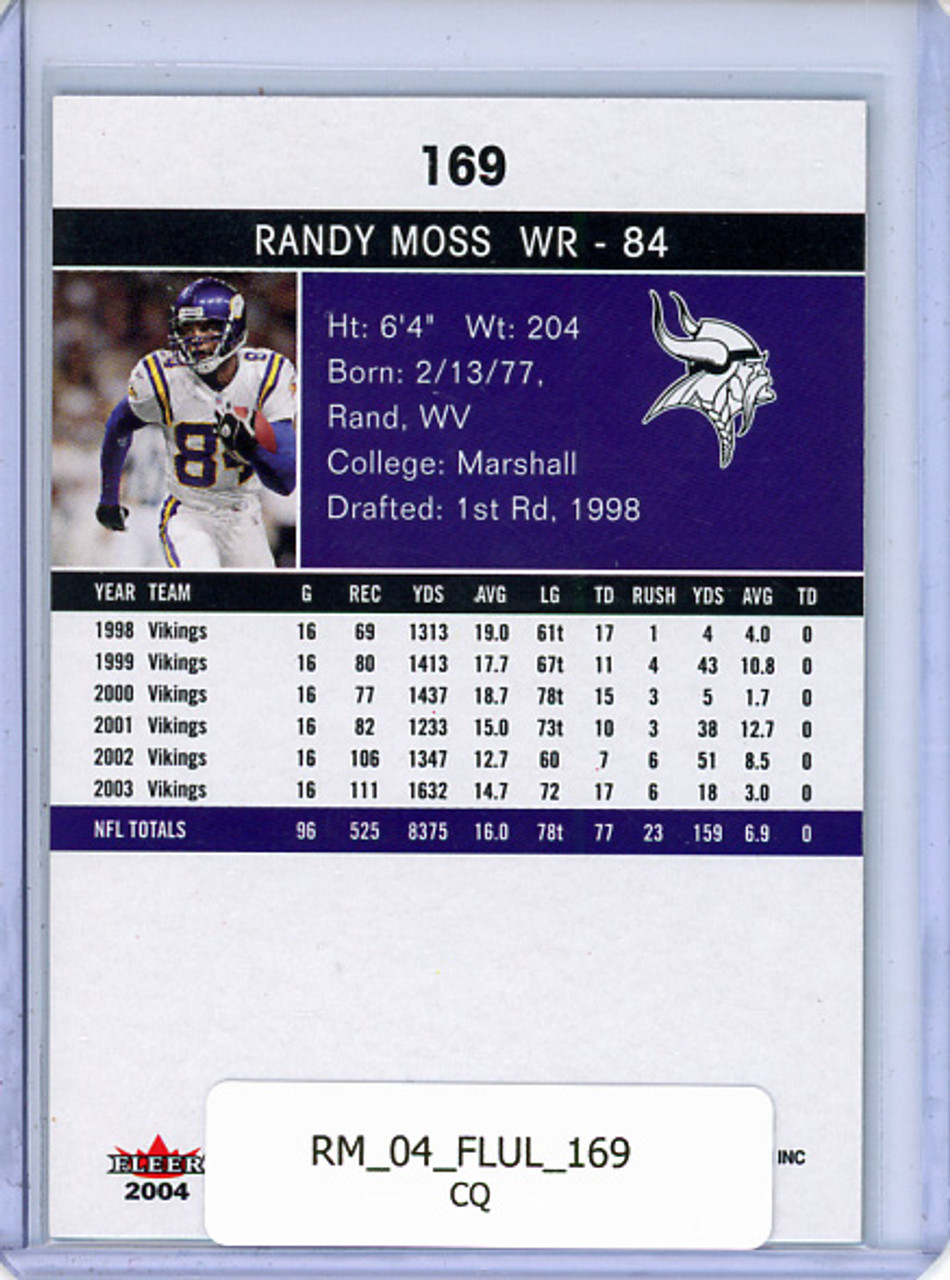 Randy Moss 2004 Ultra #169 (CQ)