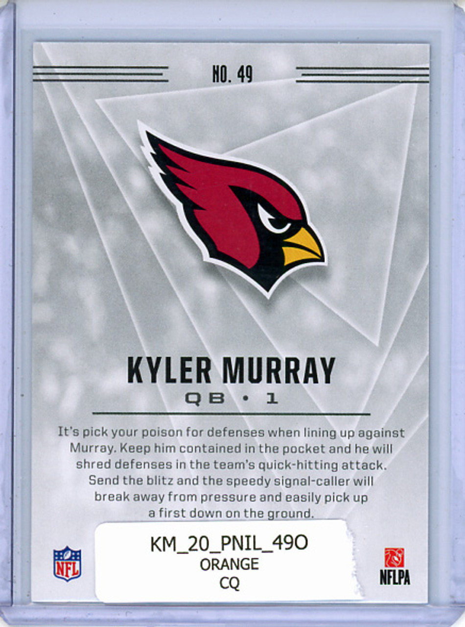 Kyler Murray 2020 Illusions #49 Orange (CQ)