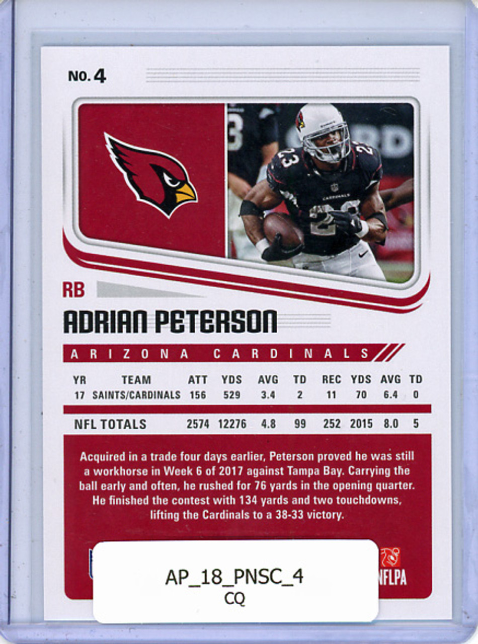 Adrian Peterson 2018 Score #4 (CQ)