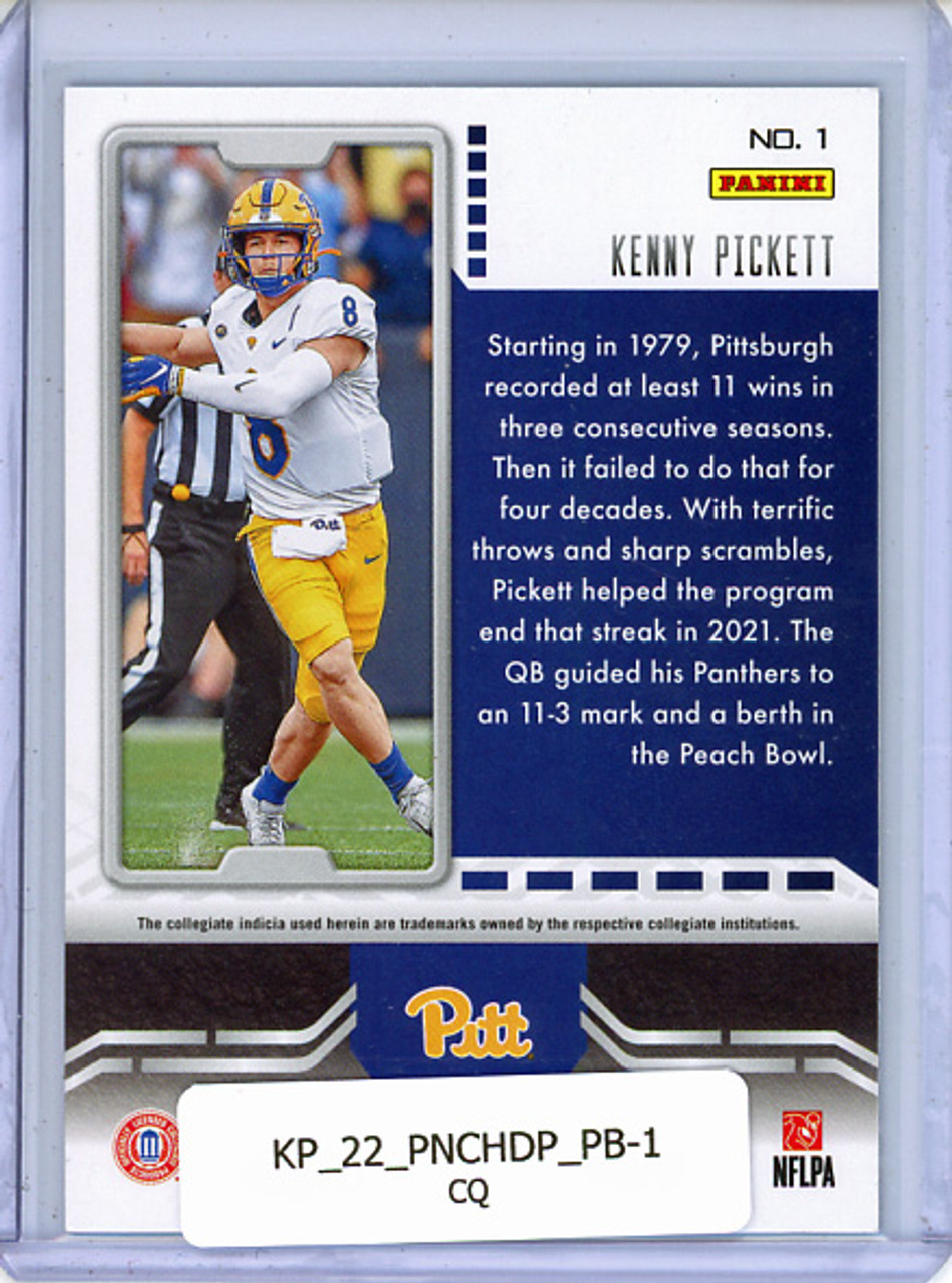 Kenny Pickett 2022 Chronicles Draft Picks, Playbook #1 (CQ)