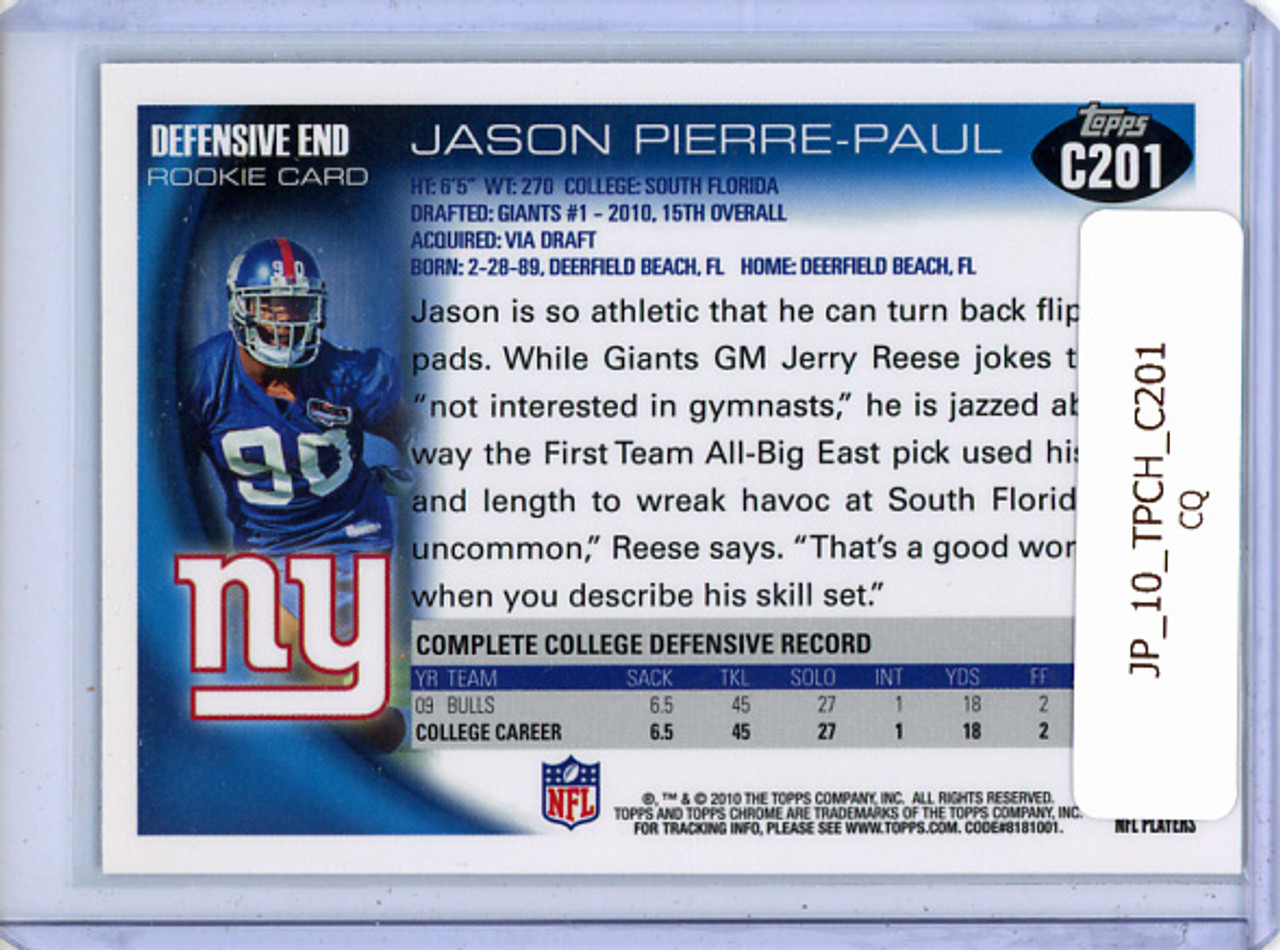 Jason Pierre-Paul 2010 Topps Chrome #C201 (CQ)