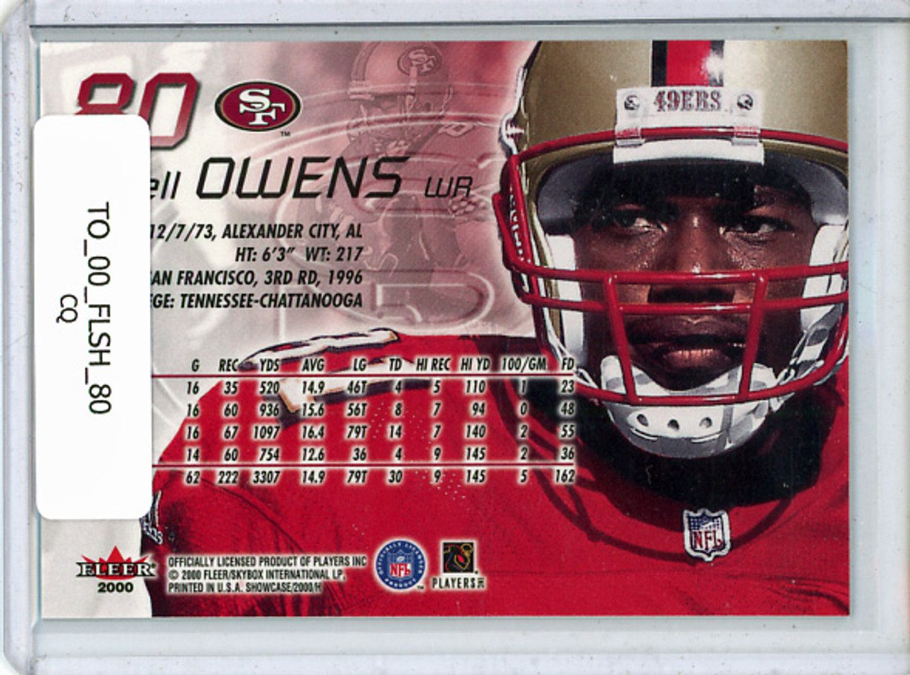 Terrell Owens 2000 Showcase #80 (CQ)