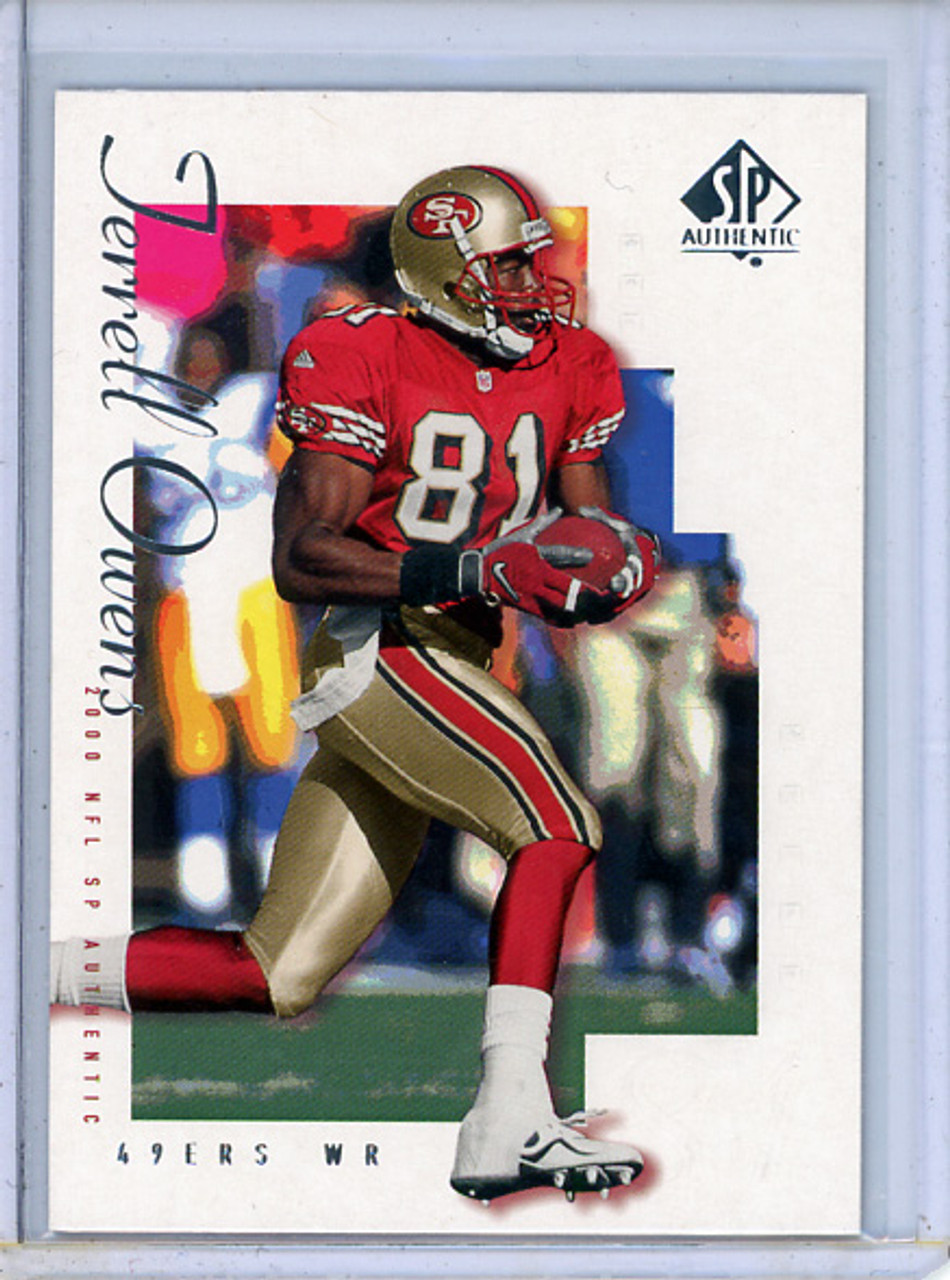 Terrell Owens 2000 SP Authentic #76 (CQ)