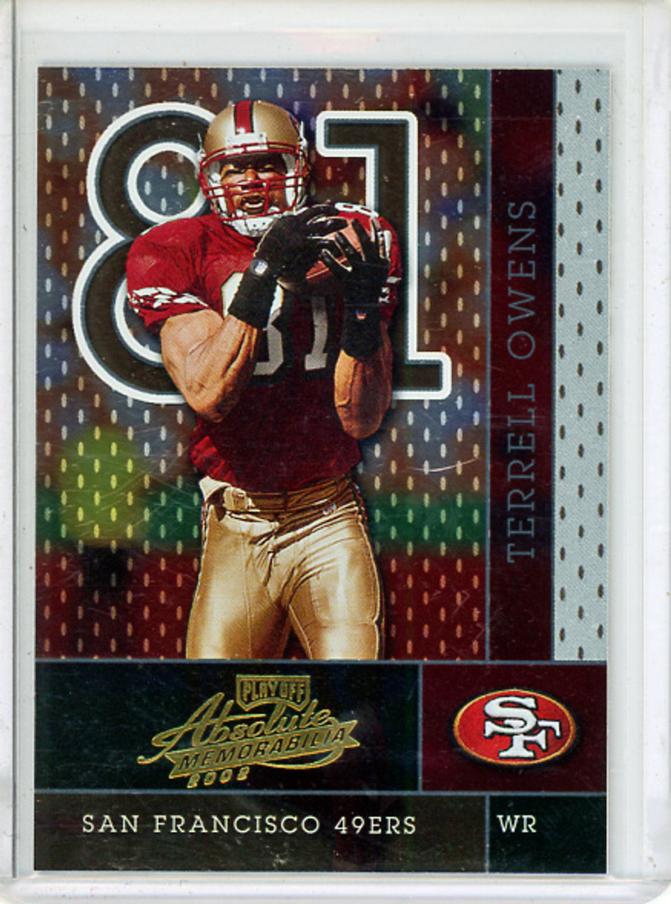Terrell Owens 2002 Playoff Absolute #126 (CQ)