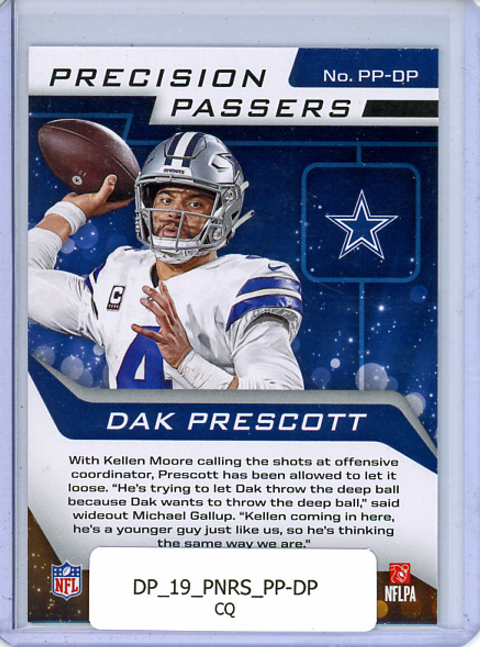 Dak Prescott 2019 Rookies & Stars, Precisions Passers #PP-DP (CQ)