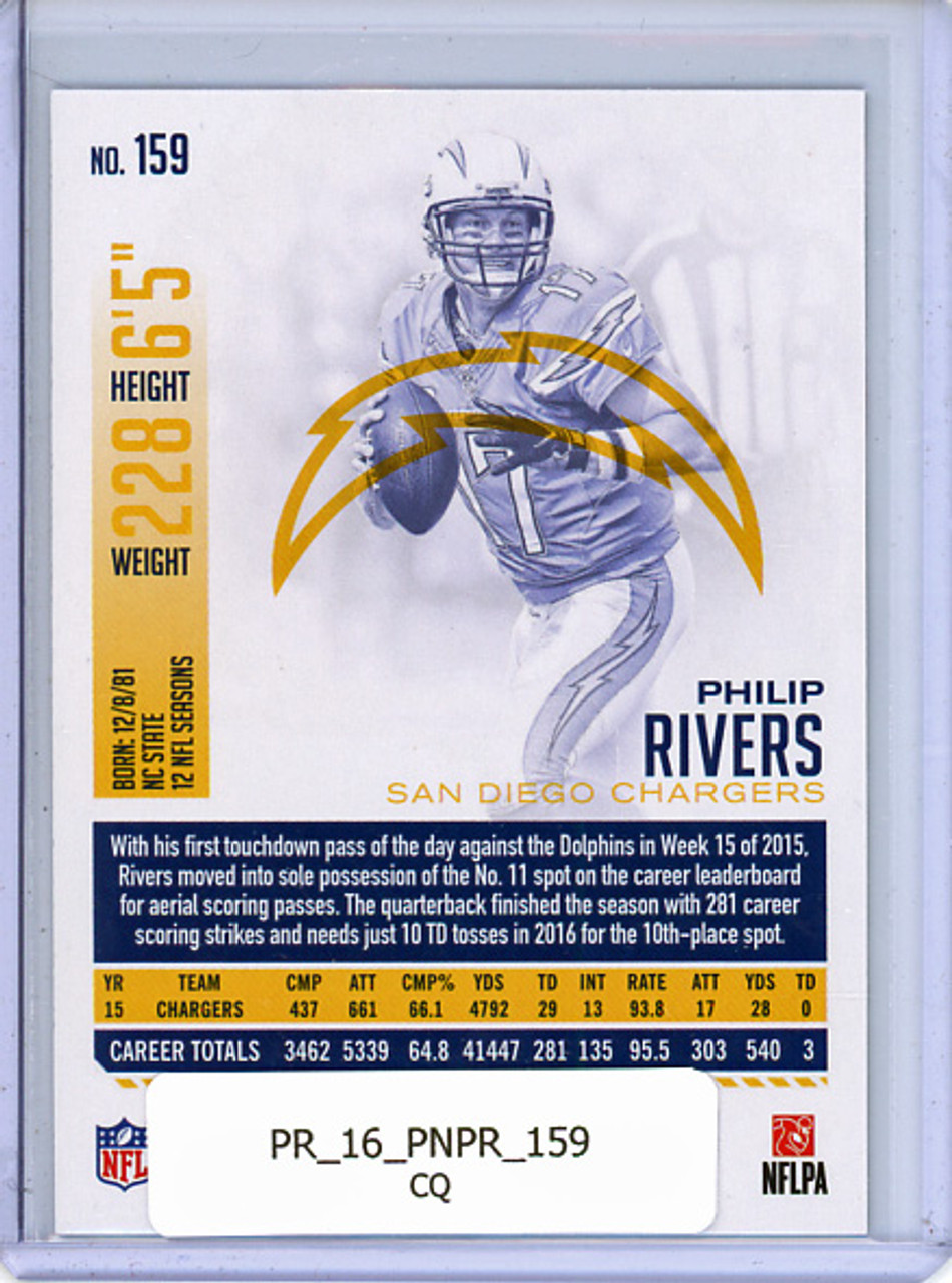 Philip Rivers 2016 Prestige #159 (CQ)