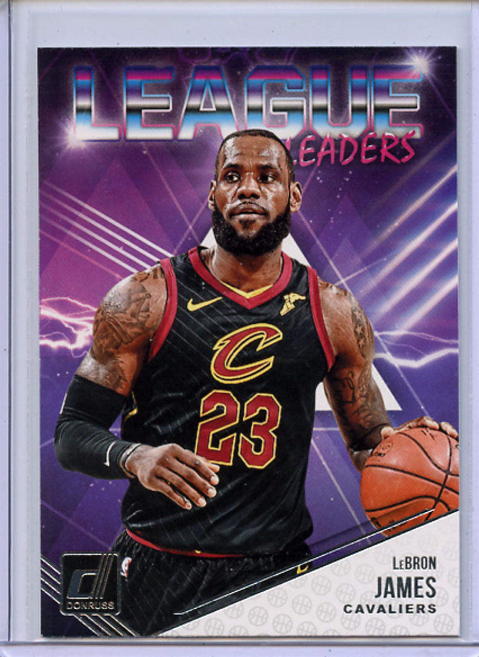 LeBron James 2018-19 Donruss, League Leaders #9