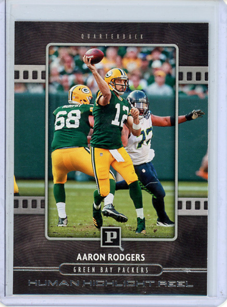 Aaron Rodgers 2018 Panini, Human Highlight Reel #12 (CQ)