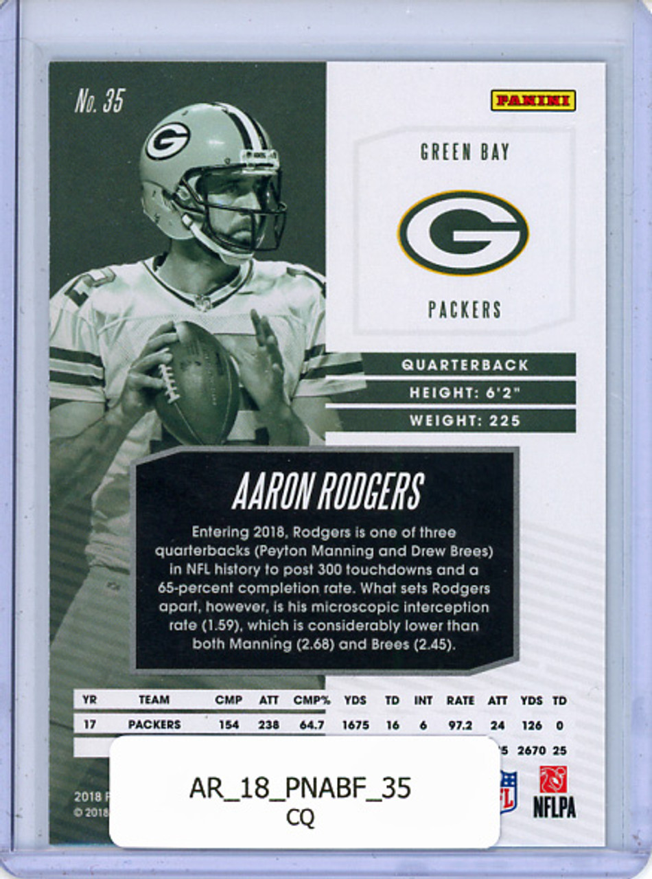 Aaron Rodgers 2018 Absolute #35 (CQ)