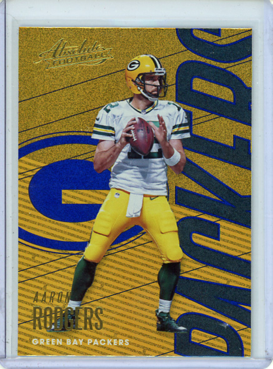 Aaron Rodgers 2018 Absolute #35 Spectrum Blue (CQ)