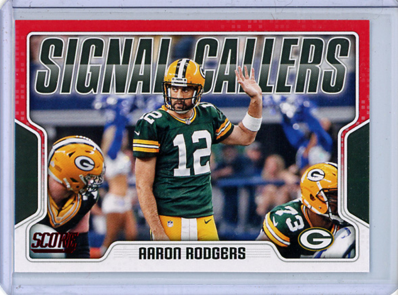 Aaron Rodgers 2018 Score, Signal Callers #11 Red (CQ)