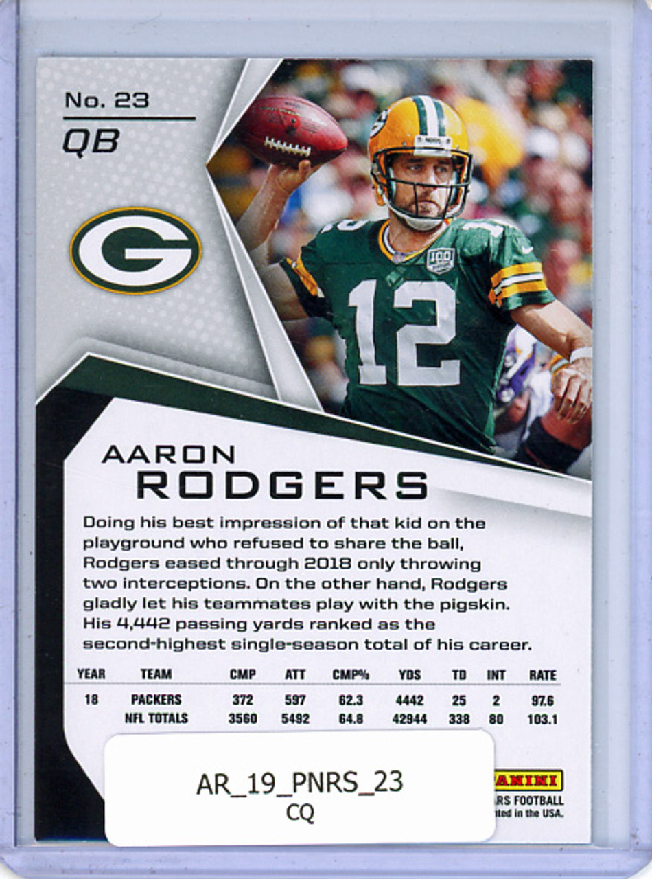 Aaron Rodgers 2019 Rookies & Stars #23 (CQ)