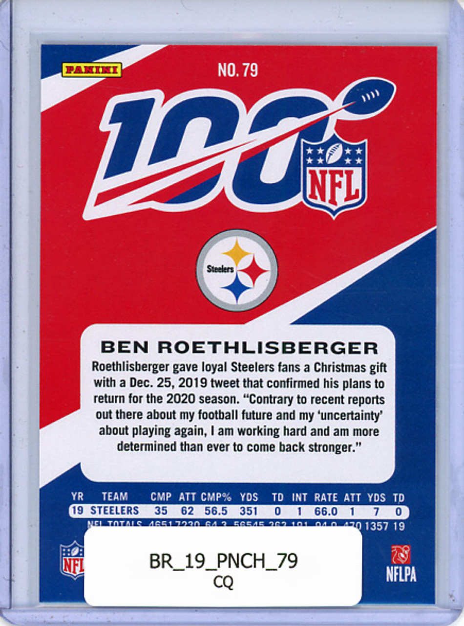 Ben Roethlisberger 2019 Chronicles #79 (CQ)