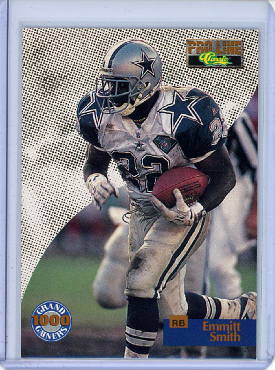 Emmitt Smith 1995 Pro Line, Grand Gainers #G-2 (CQ)