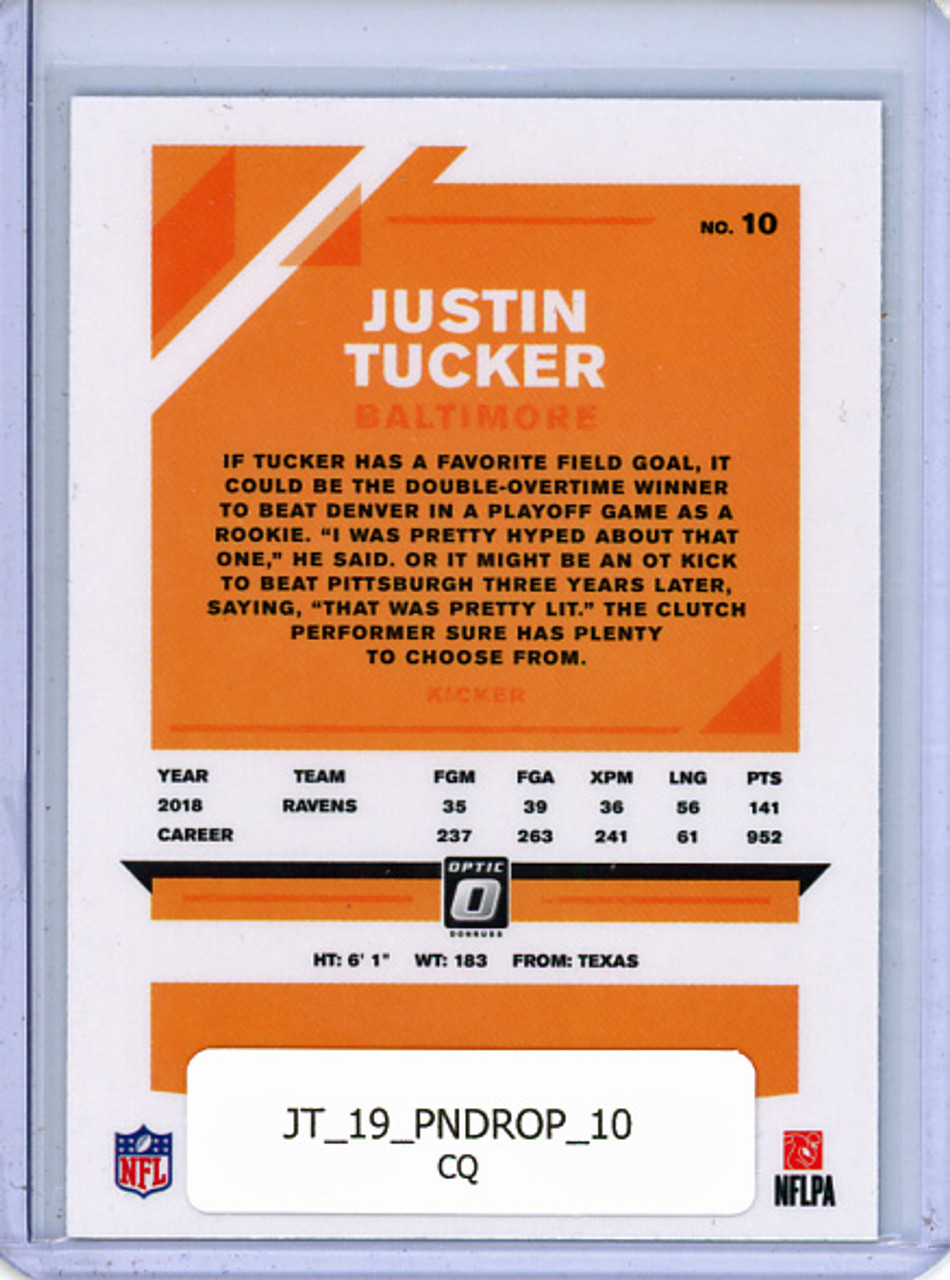 Justin Tucker 2019 Donruss Optic #10 (CQ)