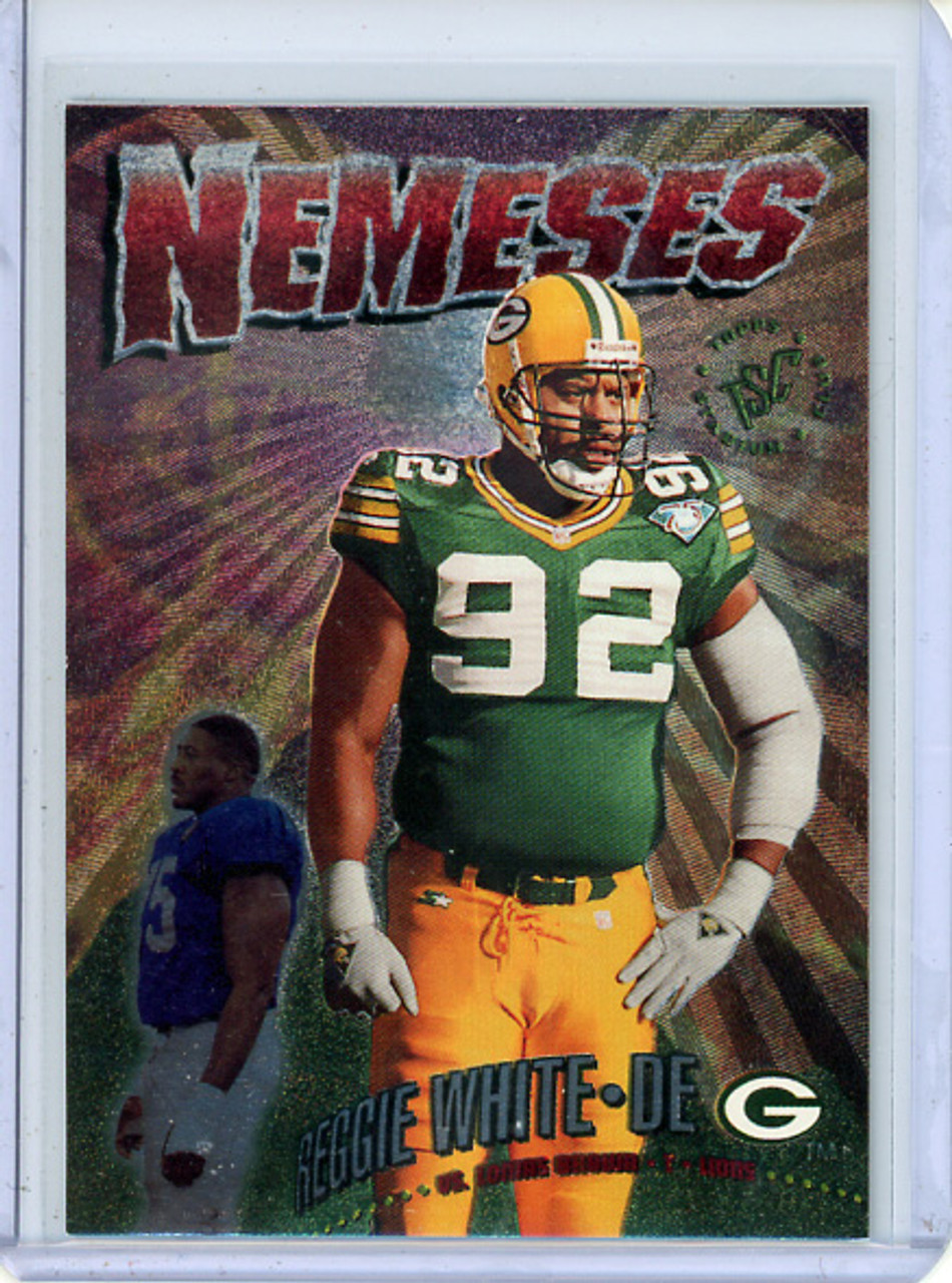 Reggie White, Lomas Brown 1995 Stadium Club, Nemeses #N2 (CQ)