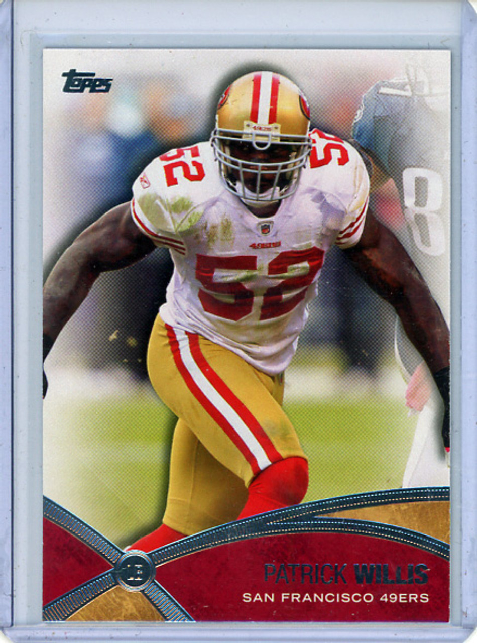 Patrick Willis 2012 Topps, Prolific Playmakers #PP-PW (CQ)