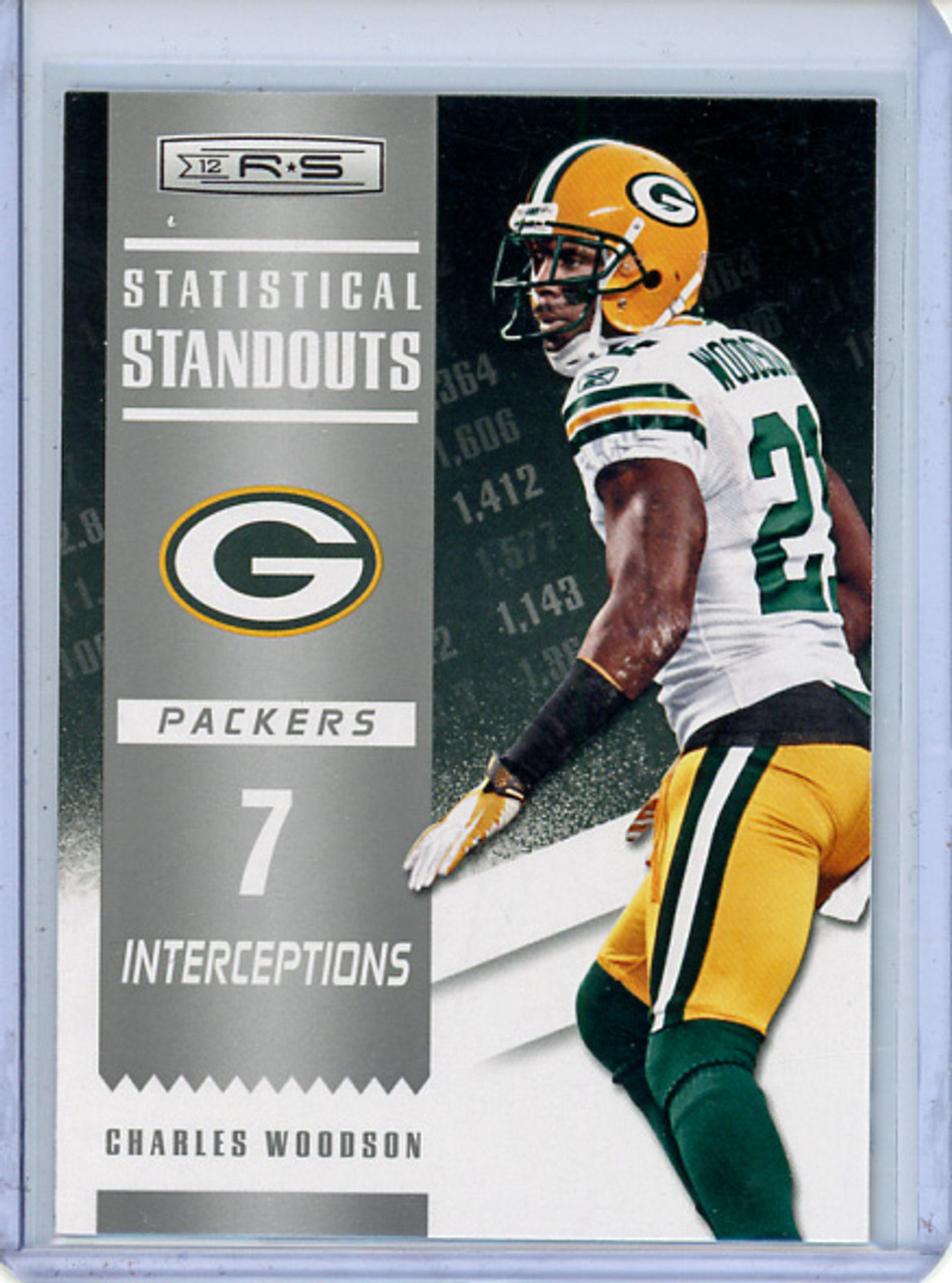 Charles Woodson 2012 Rookies & Stars, Statistical Standouts #18 (CQ)