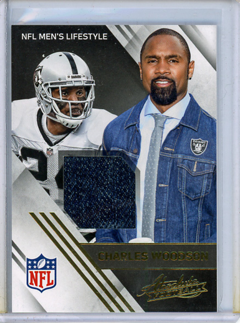 Charles Woodson 2016 Absolute, NFL Lifestyle Jerseys #1 (1) (CQ)