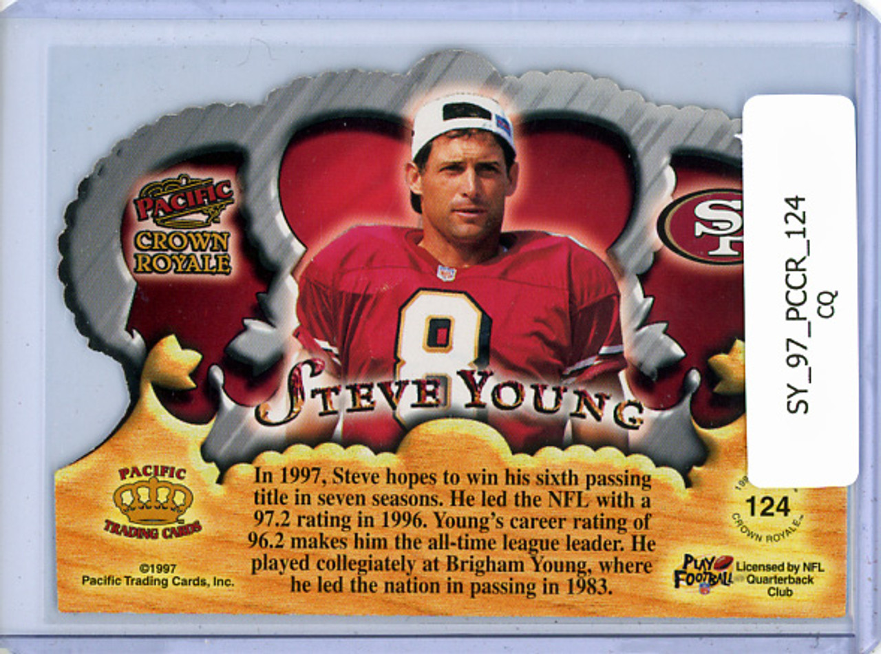 Steve Young 1997 Pacific Crown Royale #124 (CQ)