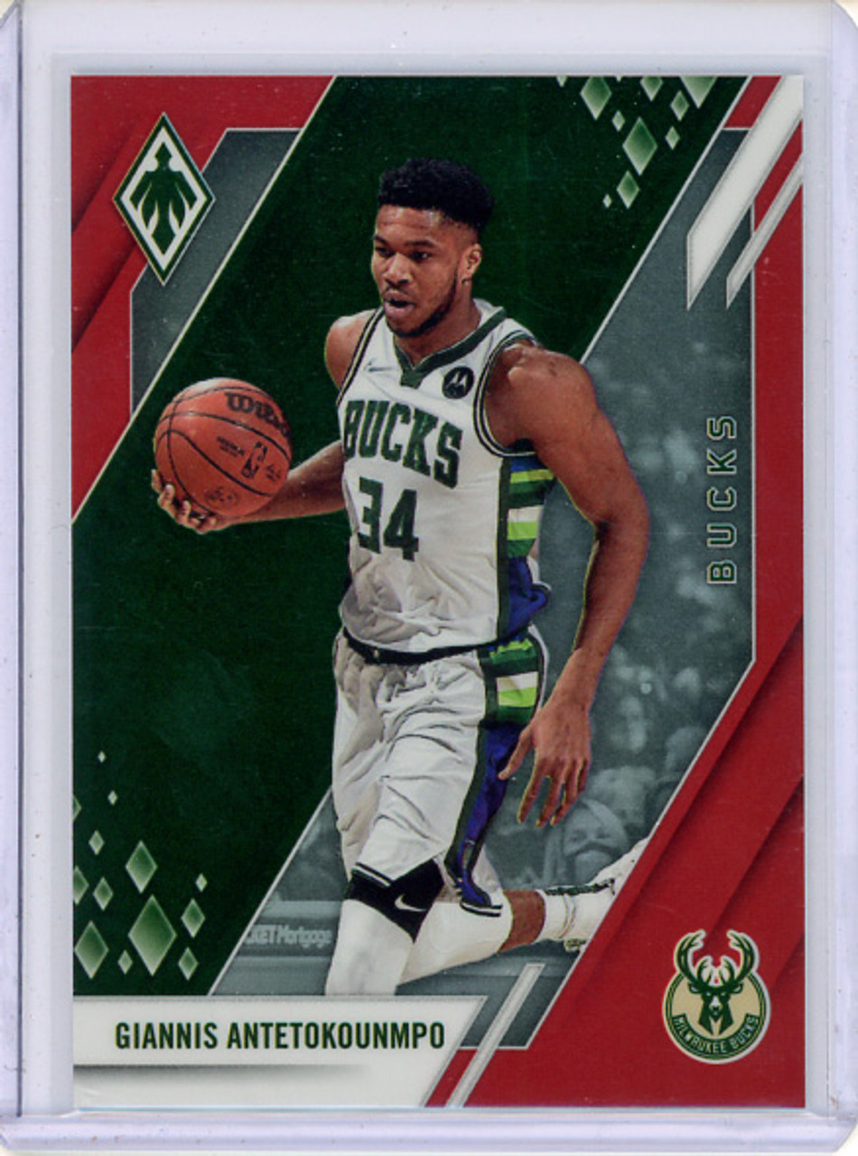 Giannis Antetokounmpo 2021-22 Chronicles, Phoenix #680 Red (#097/149) (CQ)