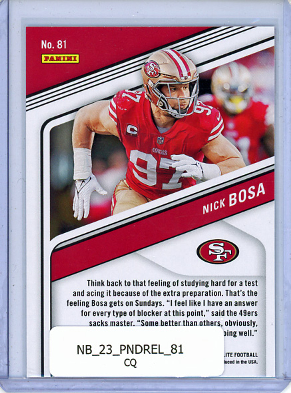 Nick Bosa 2023 Donruss Elite #81 (CQ)