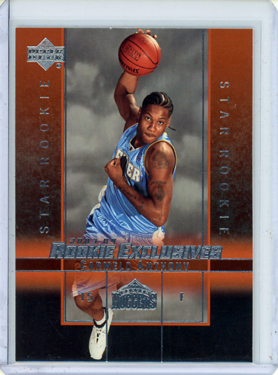 Carmelo Anthony 2003-04 Rookie Exclusives #3 (1) (CQ)