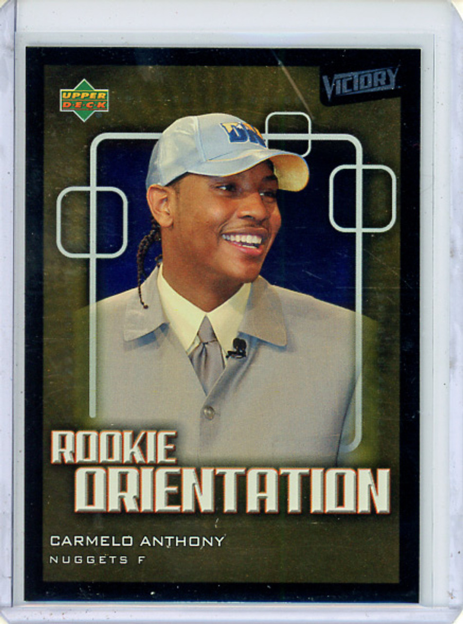 Carmelo Anthony 2003-04 Victory #103 Rookie Orientation (1) (CQ)