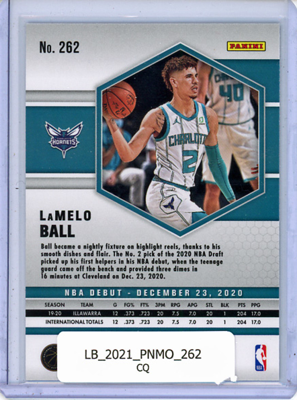 LaMelo Ball 2020-21 Mosaic #262 NBA Debut (CQ)