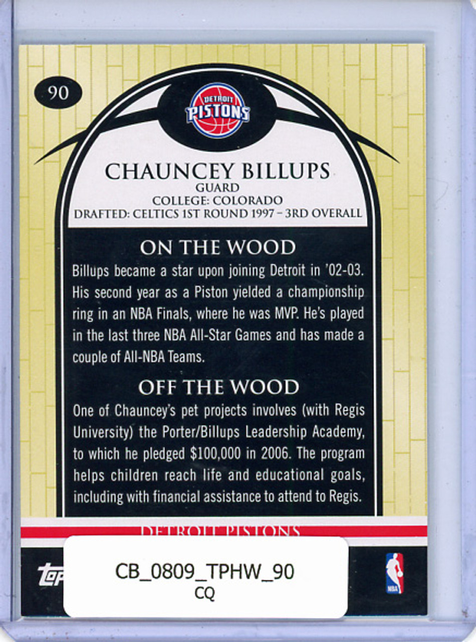 Chauncey Billups 2008-09 Hardwood #90 (CQ)