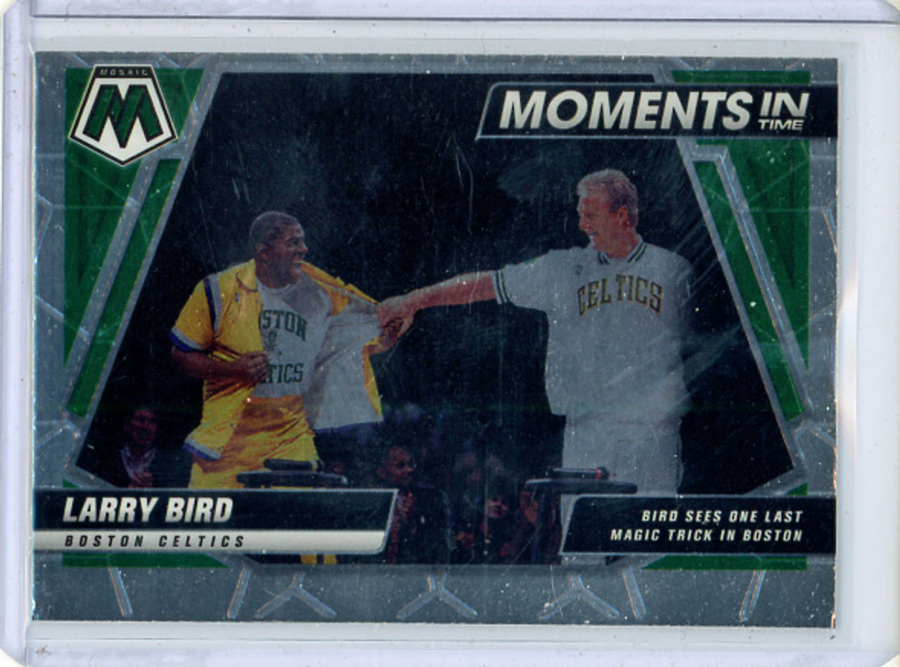 Larry Bird 2021-22 Mosaic, Moments in Time #19 (CQ)