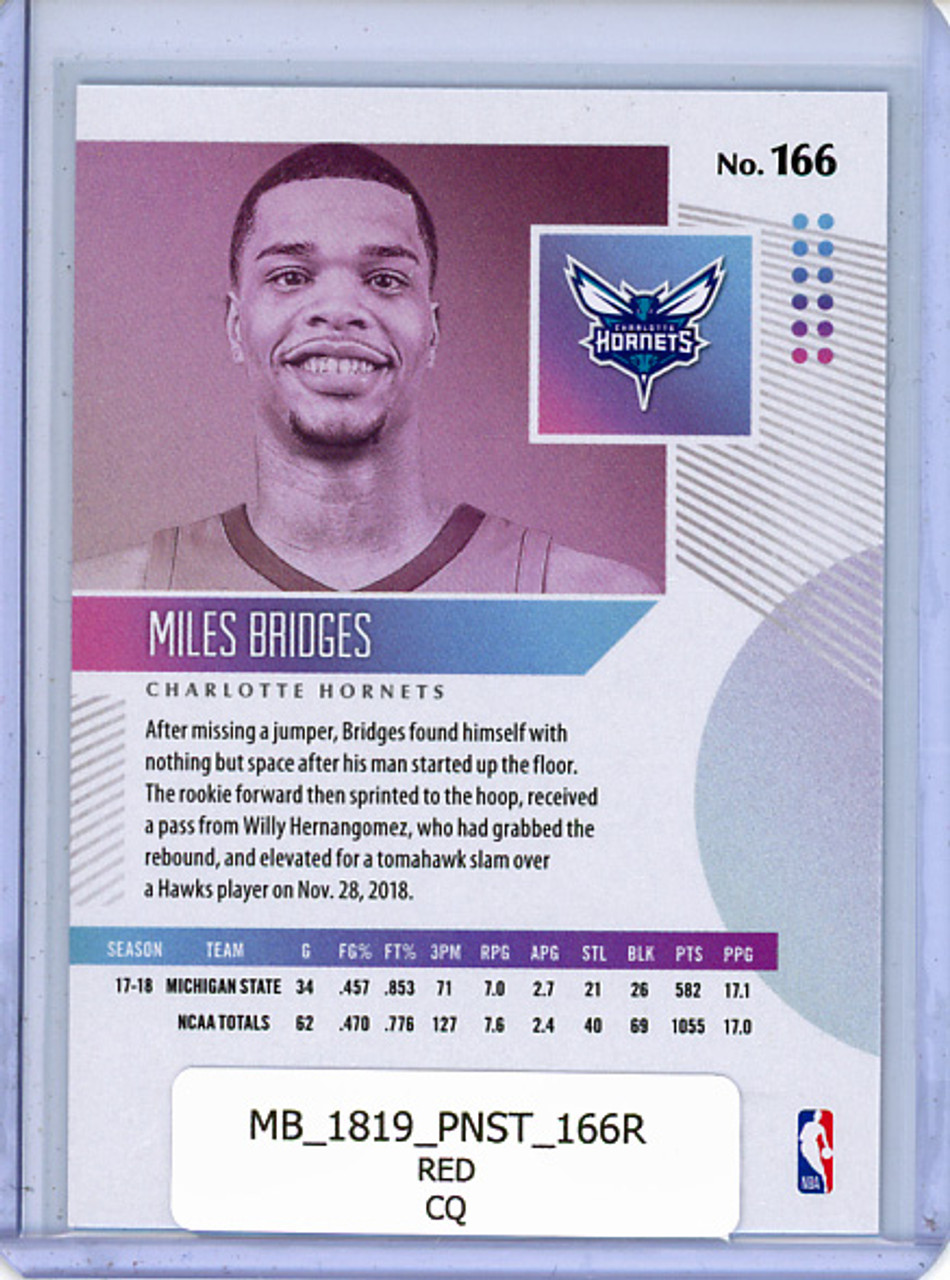 Miles Bridges 2018-19 Status #166 Red (CQ)