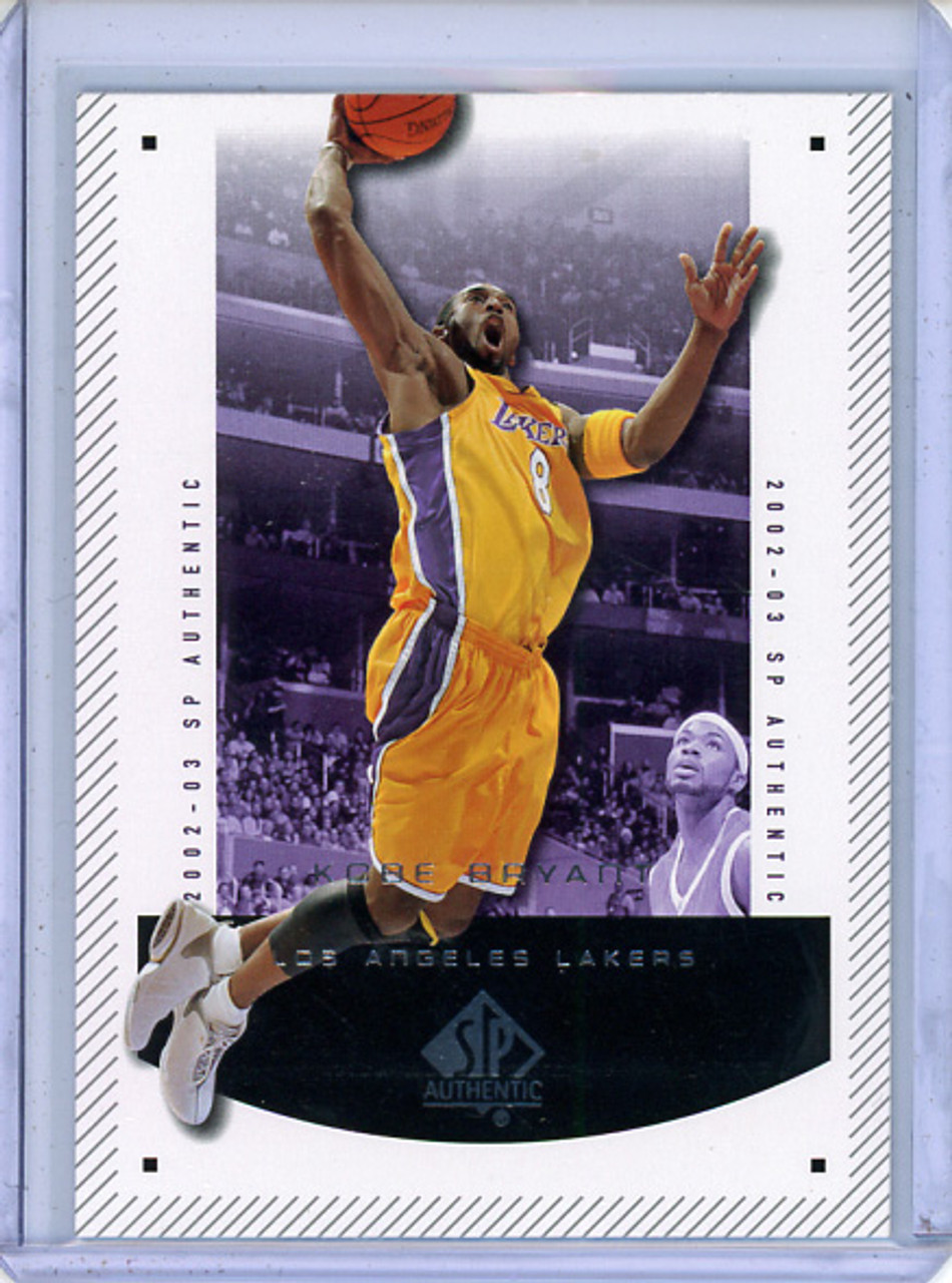 Kobe Bryant 2002-03 SP Authentic #37 (CQ)