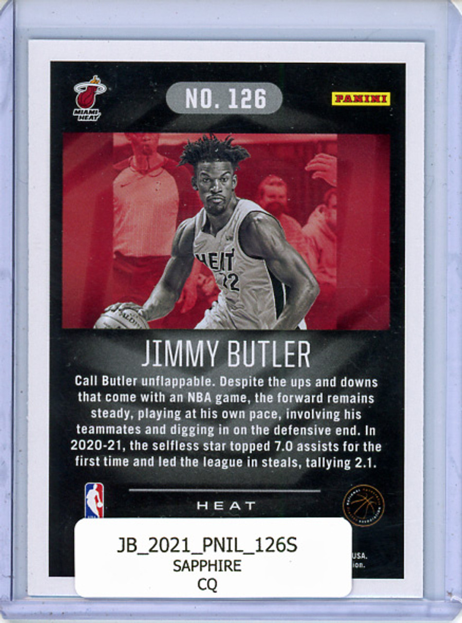 Jimmy Butler 2020-21 Illusions #126 Sapphire (CQ)