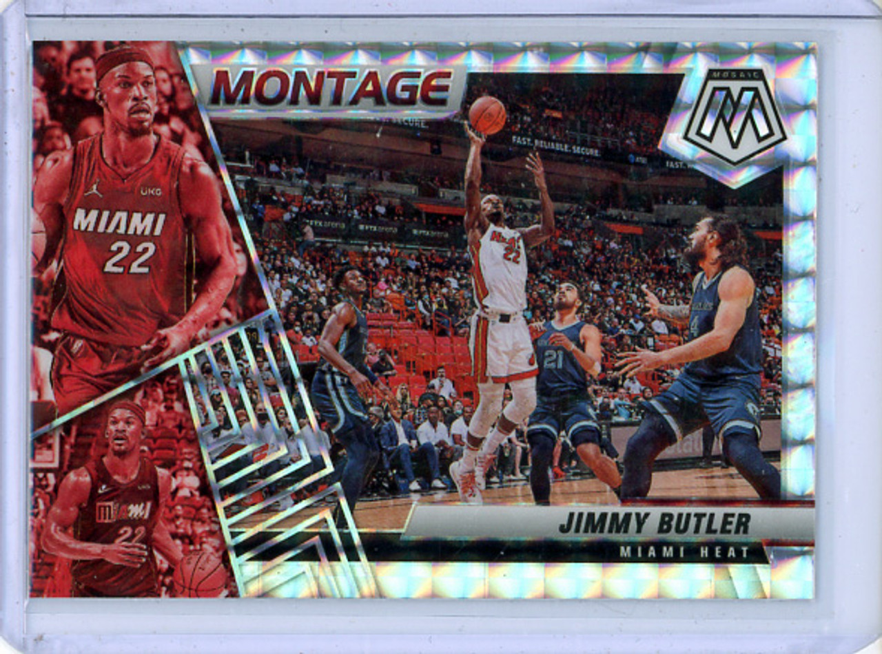 Jimmy Butler 2021-22 Mosaic, Montage #13 Mosaic (CQ)