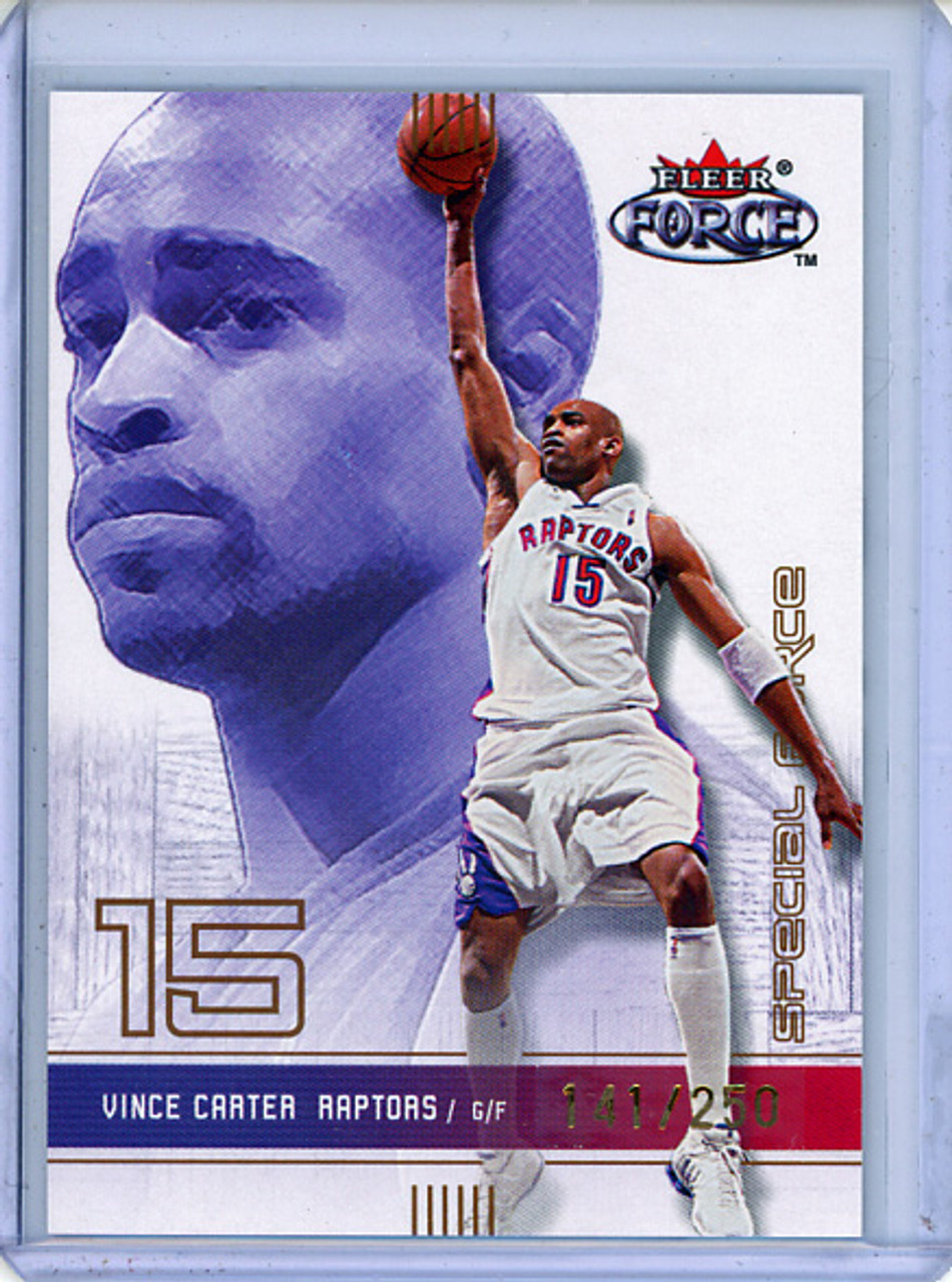 Vince Carter 2001-02 Force #1 Special Forces (#141/250) (CQ)