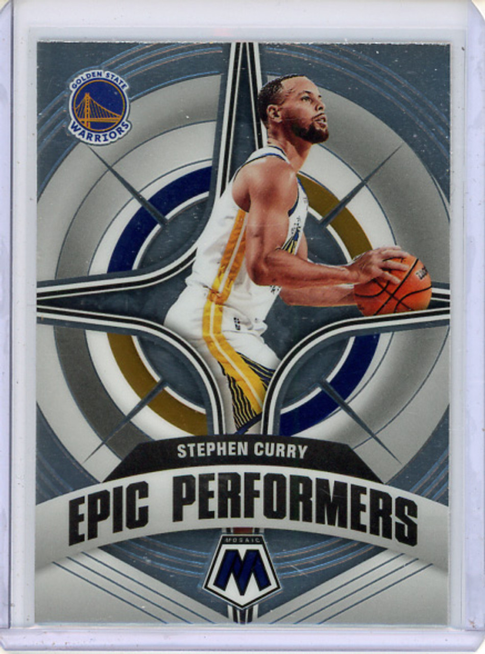 Stephen Curry 2021-22 Mosaic, Epic Performers #7 (CQ)