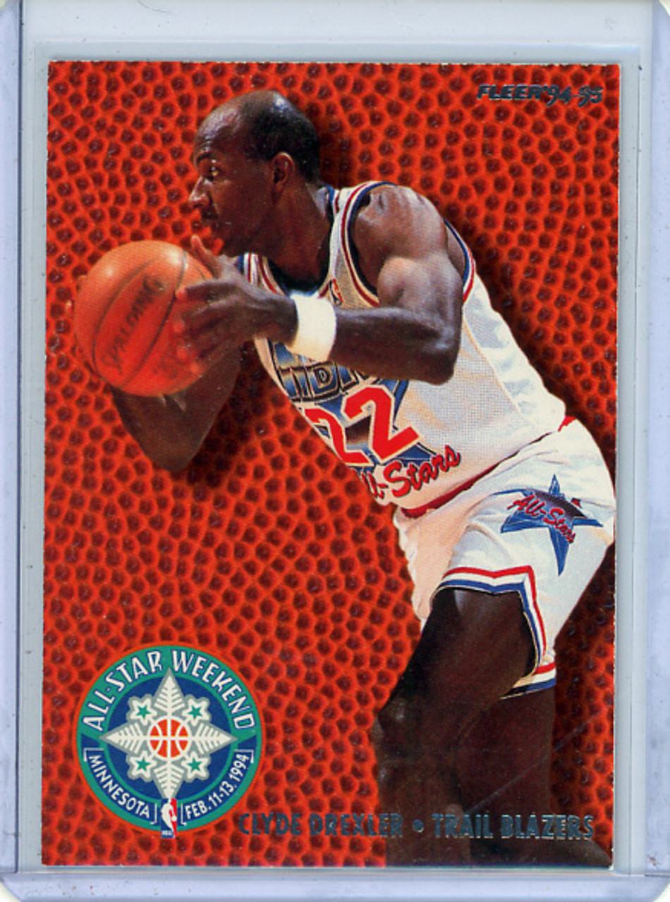 Clyde Drexler 1994-95 Fleer, All-Stars #15 (CQ)