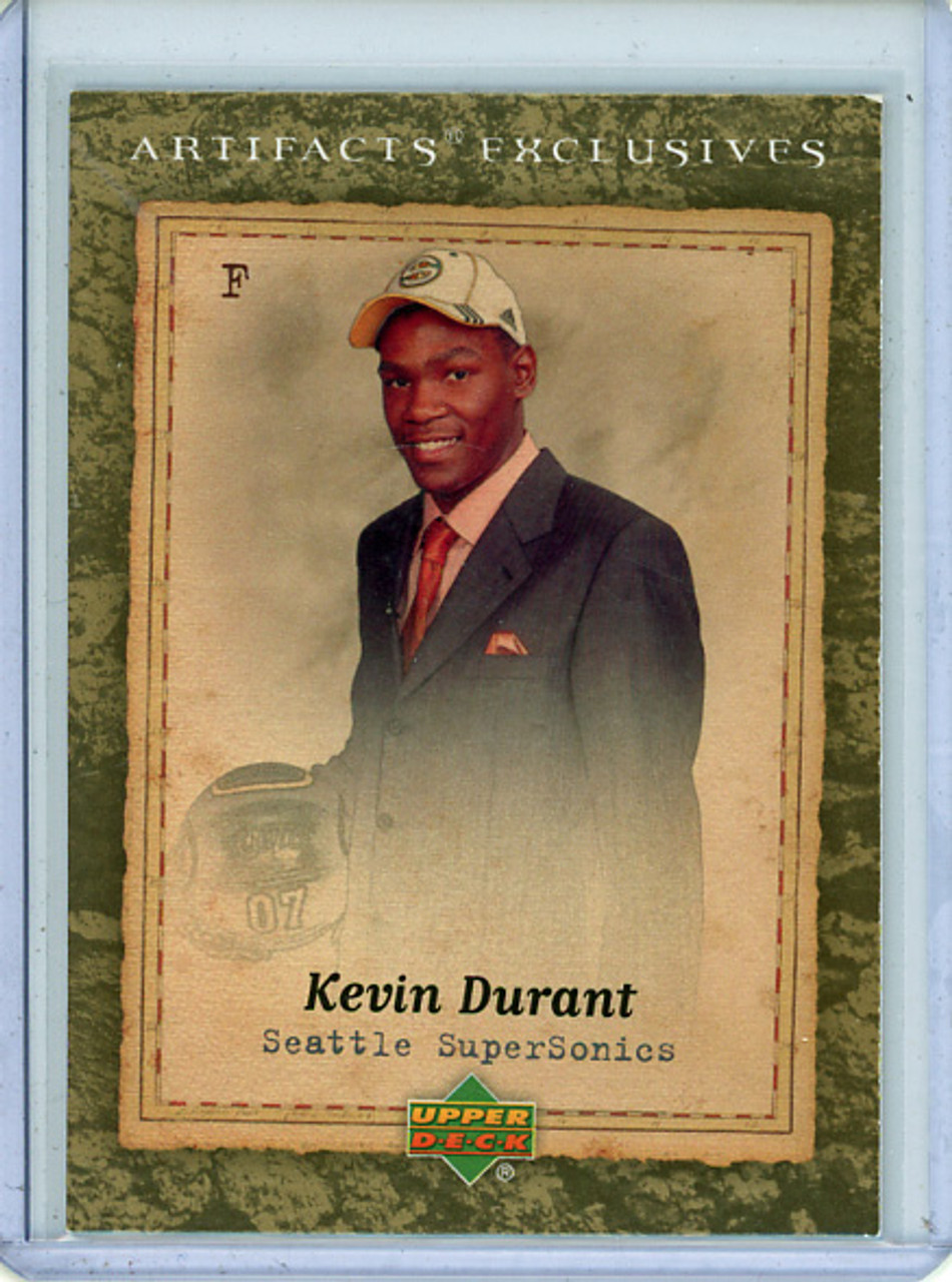 Kevin Durant 2007-08 Archives #215 Artifacts Exclusives - Near Mint (1) (CQ)