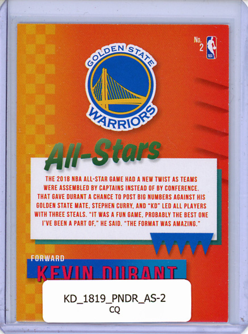 Kevin Durant 2018-19 Donruss, All-Stars #2 (CQ)