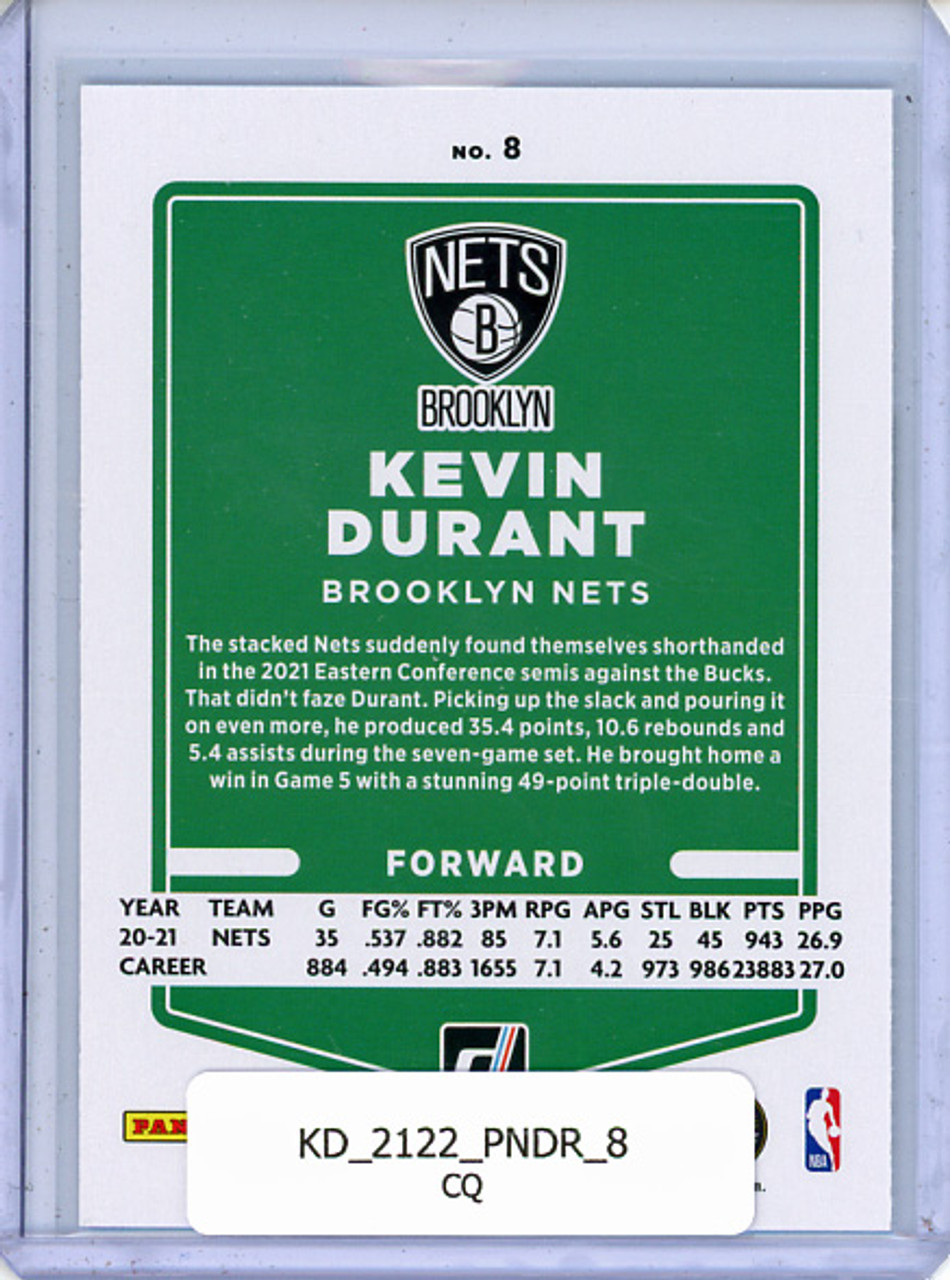 Kevin Durant 2021-22 Donruss #8 (CQ)