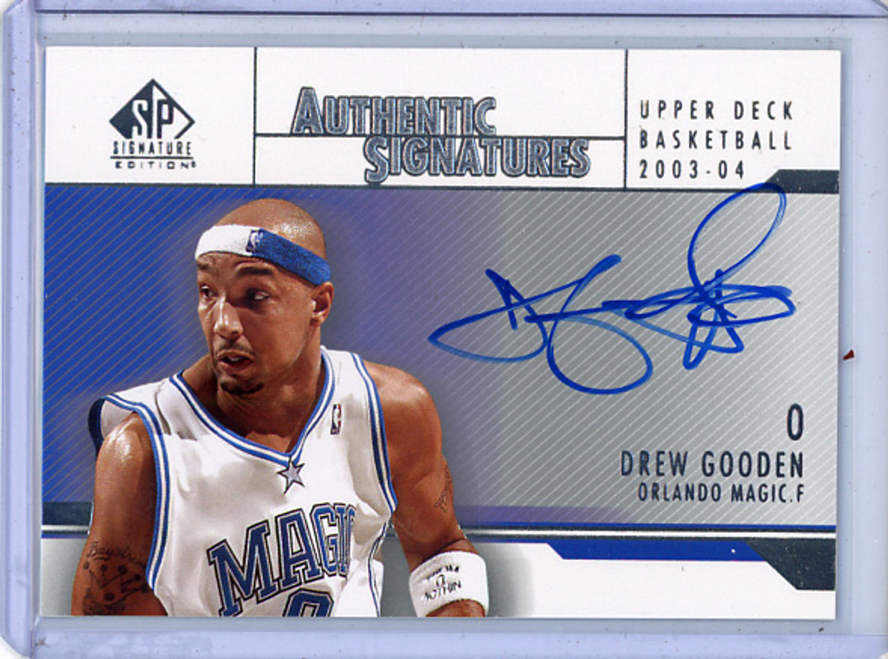 Drew Gooden 2003-04 SP Signature Edition, Authentic Signatures #AS-DG (1) (CQ)
