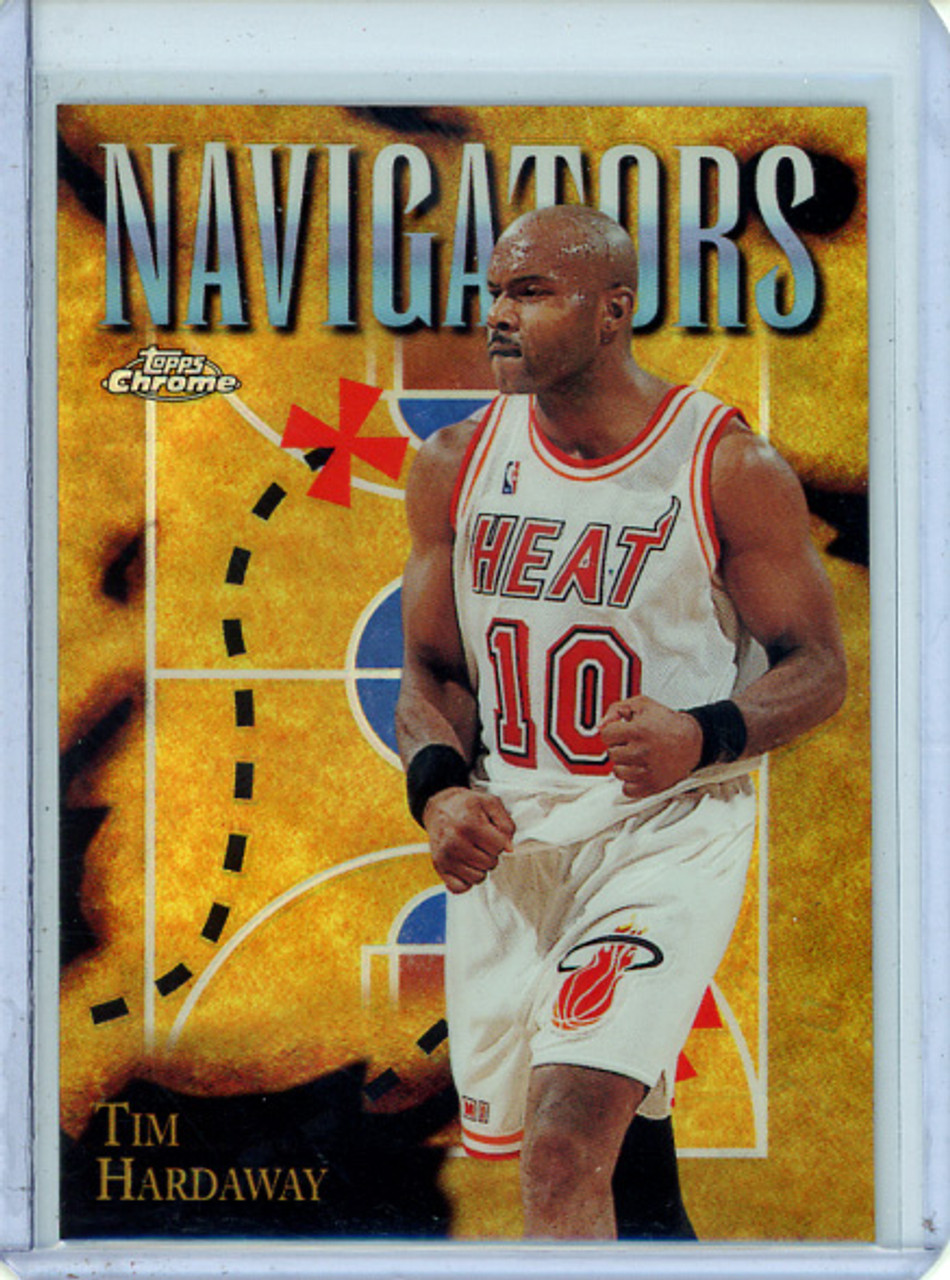 Tim Hardaway 1998-99 Topps Chrome, Season's Best #SB3 Navigators Refractors (CQ)