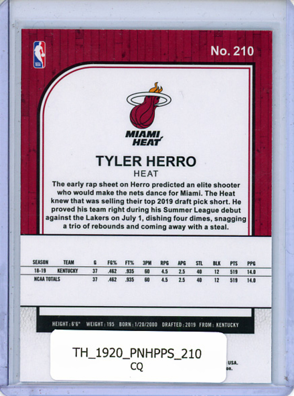 Tyler Herro 2019-20 Hoops Premium Stock #210 (CQ)