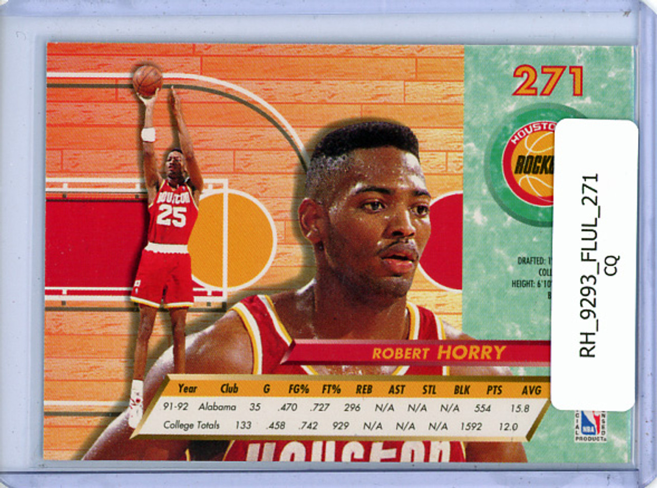 Robert Horry 1992-93 Ultra #271 (CQ)