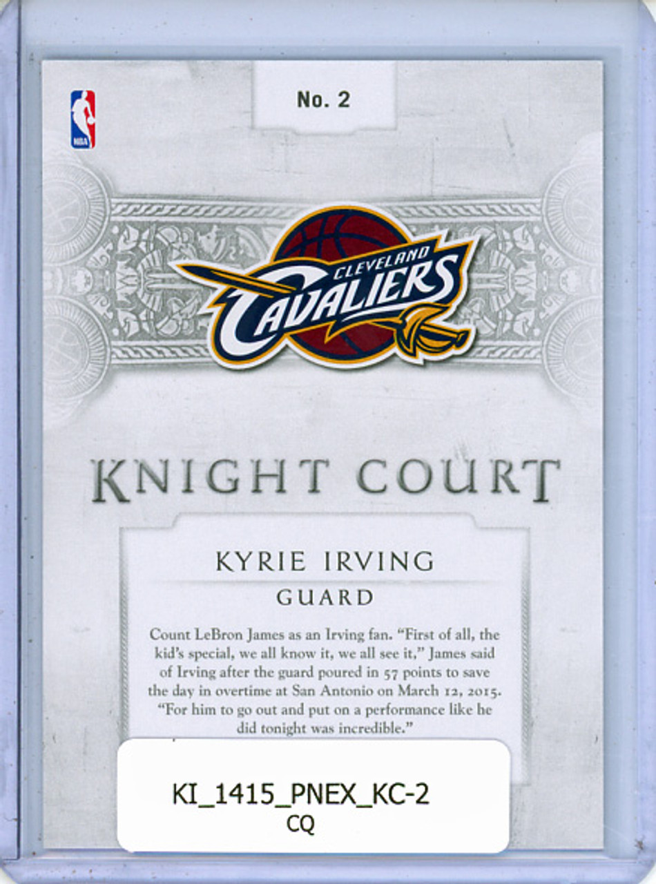 Kyrie Irving 2014-15 Excalibur, Knight Court #2 (CQ)